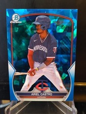 Ariel Castro RC 2023 Bowman Draft Chrome Sapphire #BDC-150 - Minnesota Twins