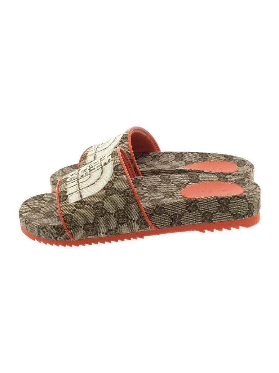 GUCCI THE NORTH FACE Collaboration Sandals Size 39 Color Camel