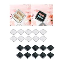 Storage Boxes for False Nails, 10 Pieces