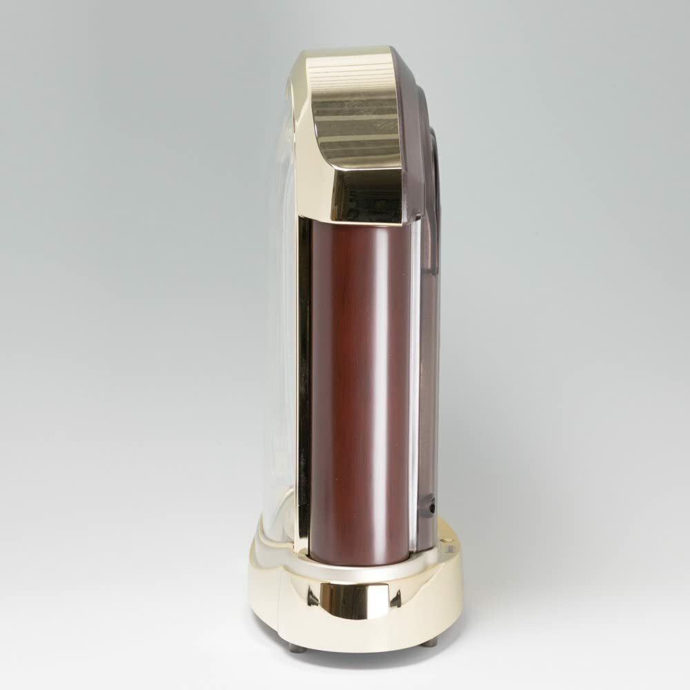 Seiko Clock, electric clock, twin pa, mahogany, brown, wood BY237G