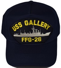 USS GALLERY FFG-26 SHIP HAT - NAVY BLUE - Veteran Owned Business