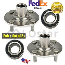 Pair2 Front Wheel Hub Bearing Fits 95-00 Ford Contour 99-02 Mercury Cougar