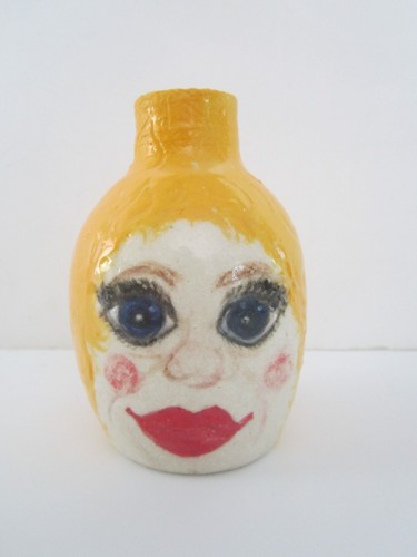 Cher Marie Bud Vase (Mary Face)