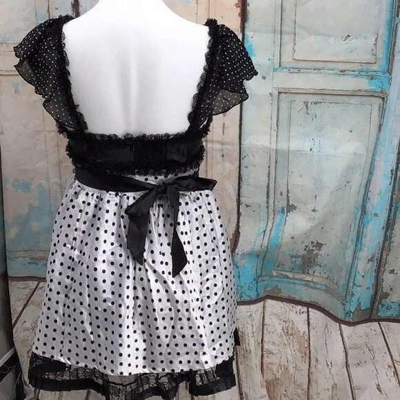Sexy Halloween Hustler French Maid Talla S/M Foto 2 de 4