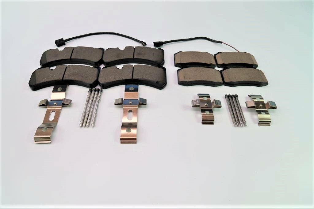 Maserati Ghibli S Sq4 Quattroporte front & rear brake pads TopEuro 891