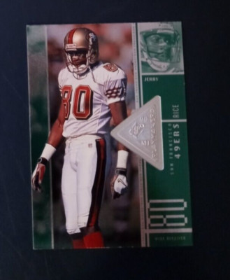 1998 SPx Playmakers Jerry Rice Card #92 (#4705/5500) near mint (see ...