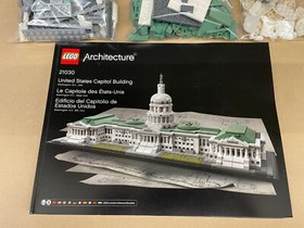 LEGO Architecture 21030 United States Capitol Building 1032 Pieces With Box