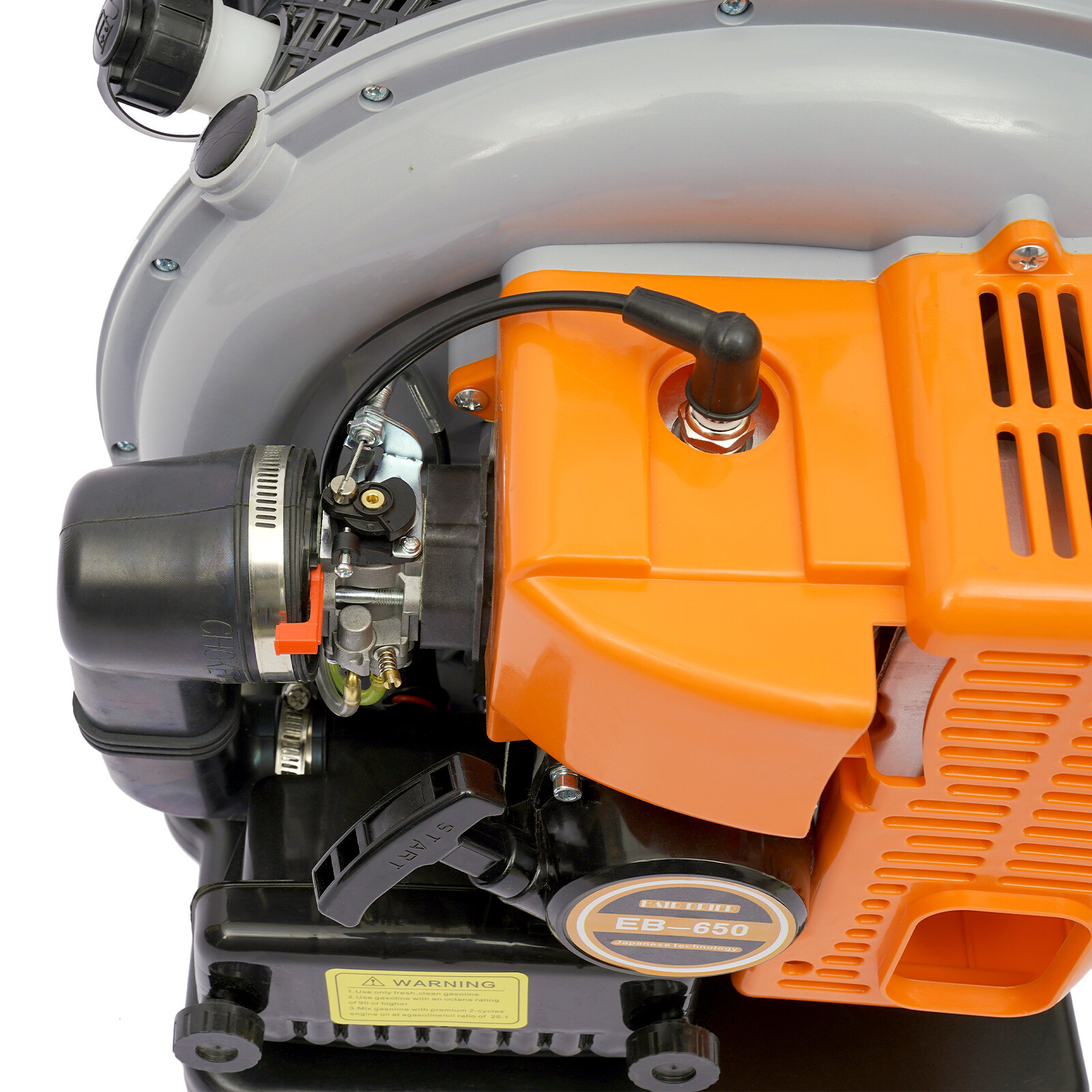 63CC Petrol Backpack Leaf Blower Powerful 2Stroke Air Cooled Engine Lightweight eBay