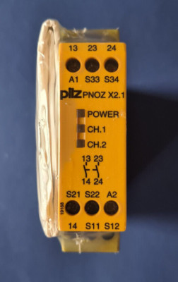 Pilz Sicherheitsrelais PNOZ X2.1 24VAC/DC 2n/o ID No: 774306 OVP