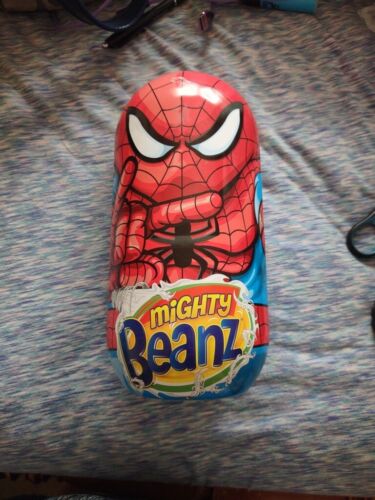 Mighty Beanz Spider Man Tin with Complete Set of 42 Beans