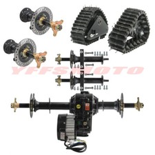 Kit Assale Pista Ruota Posteriore 48V 1000W Motore Differenziale per Rasaerba Dune Buggy