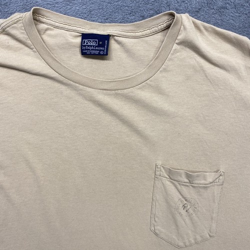 Vintage 90s Polo Ralph Lauren Beige Tan 