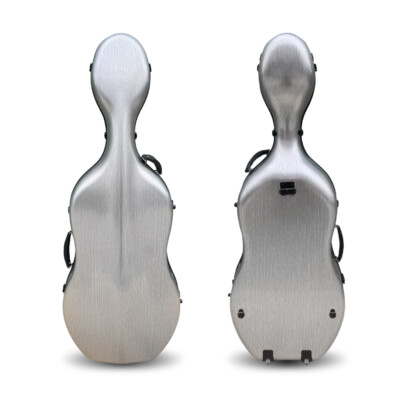 4/4 Cello Case Carbon Fiber Material Protect Cello with Pulleys Easy To Travel