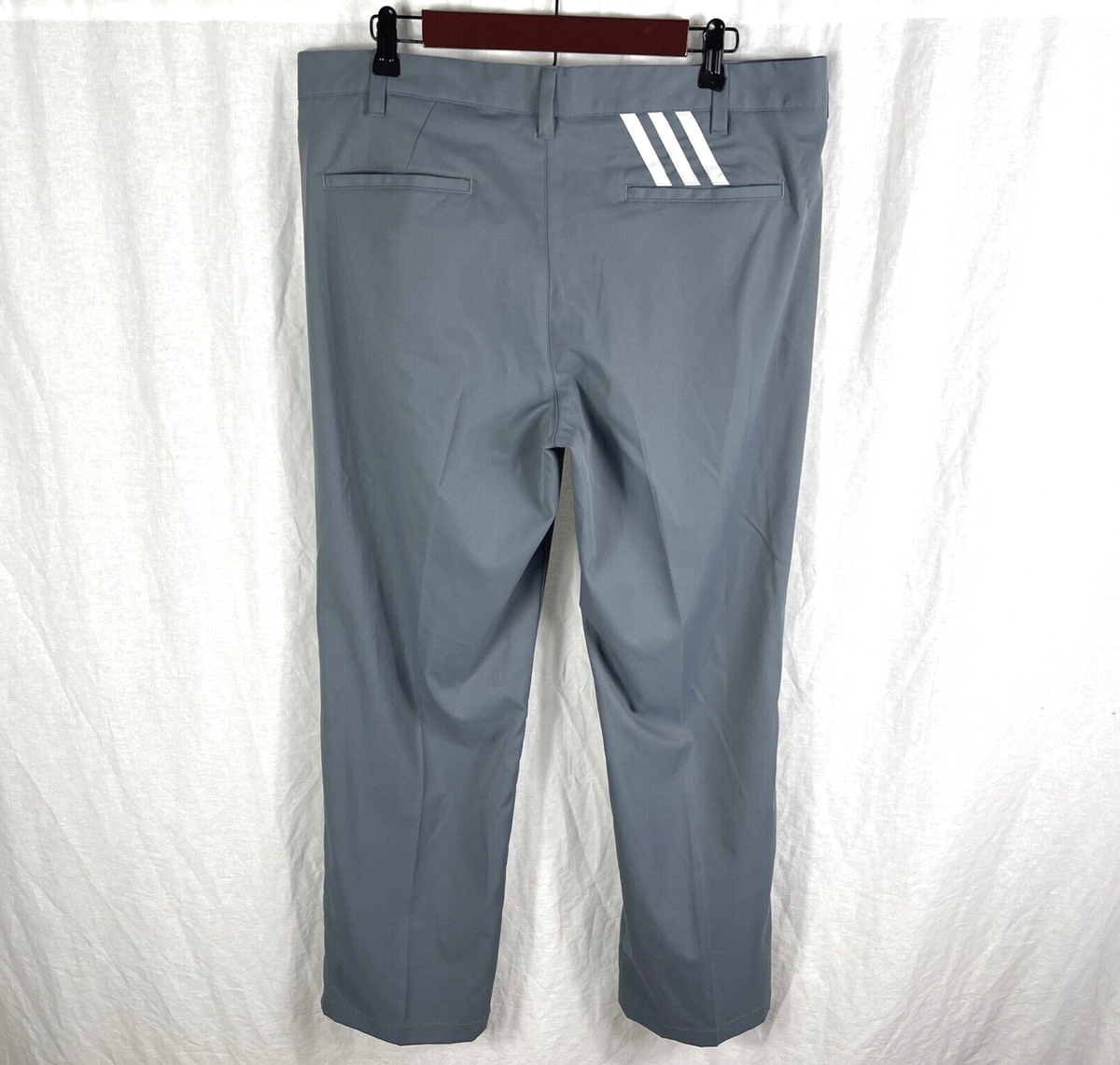 Adidas Golf Pants Men's Size 36 x 30 Gray Stretch RN#88387 EUC - Main Image