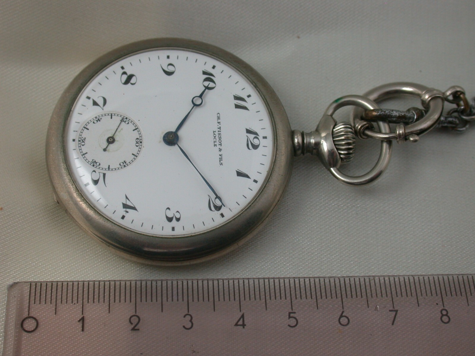 アンティーク CH.F.TISSOT&FILS LOCLE GILDYS 懐中時計 ティソ 手巻き