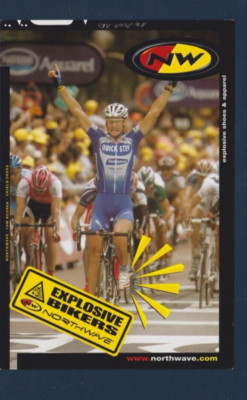 CYCLING cycling card TOM BOONEN team QUICK STEP pub northwave