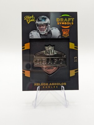 Nelson Agholor 2015 Panini Black Draft Symbols SSP /5 RC #DRFT-13 Eagles