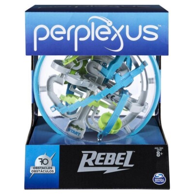 Perplexus Rebel, Sensory Fidget Toy Brain Teaser Gravity 3D Maze Puzzle Game-US