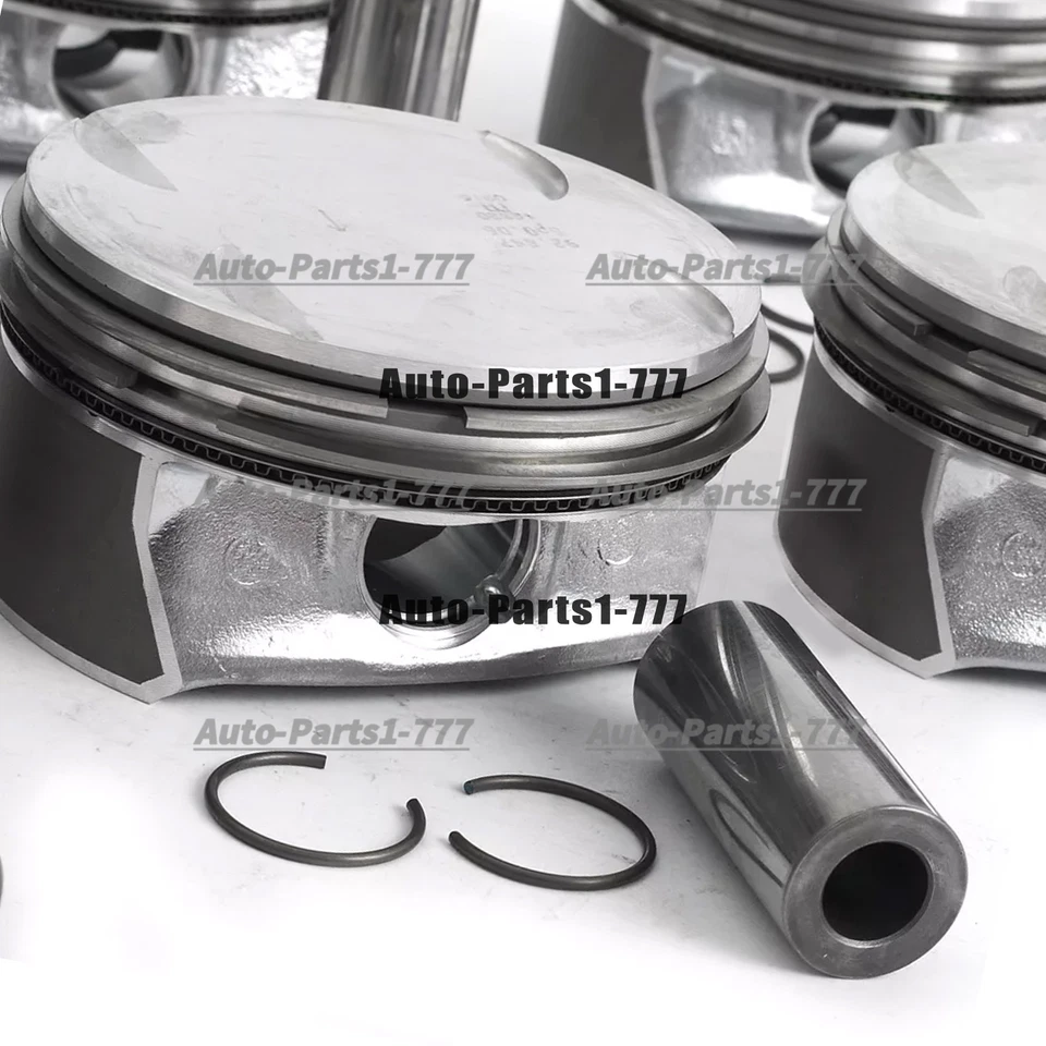 Juego de anillos de pistón de gran tamaño para Mercedes-Benz C350 E350 S350 3,5 L M272 MAHLE OEM Foto 4 de 4