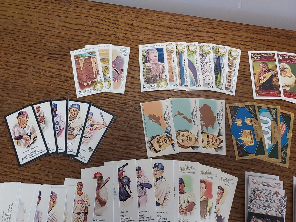 Topps Allen & Ginter Lot 150+ Cards Set Building Multiple Years Weirdo Inserts - Image 4 of 4