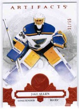 17/18 UD ARTIFACTS HOCKEY BASE ORANGE PARALLEL CARDS (#1-100) U-Pick From List
