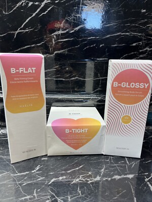 MAELYS B-FLAT + B TIGHT + B-GLOSSY 3.38oz New  SALE 