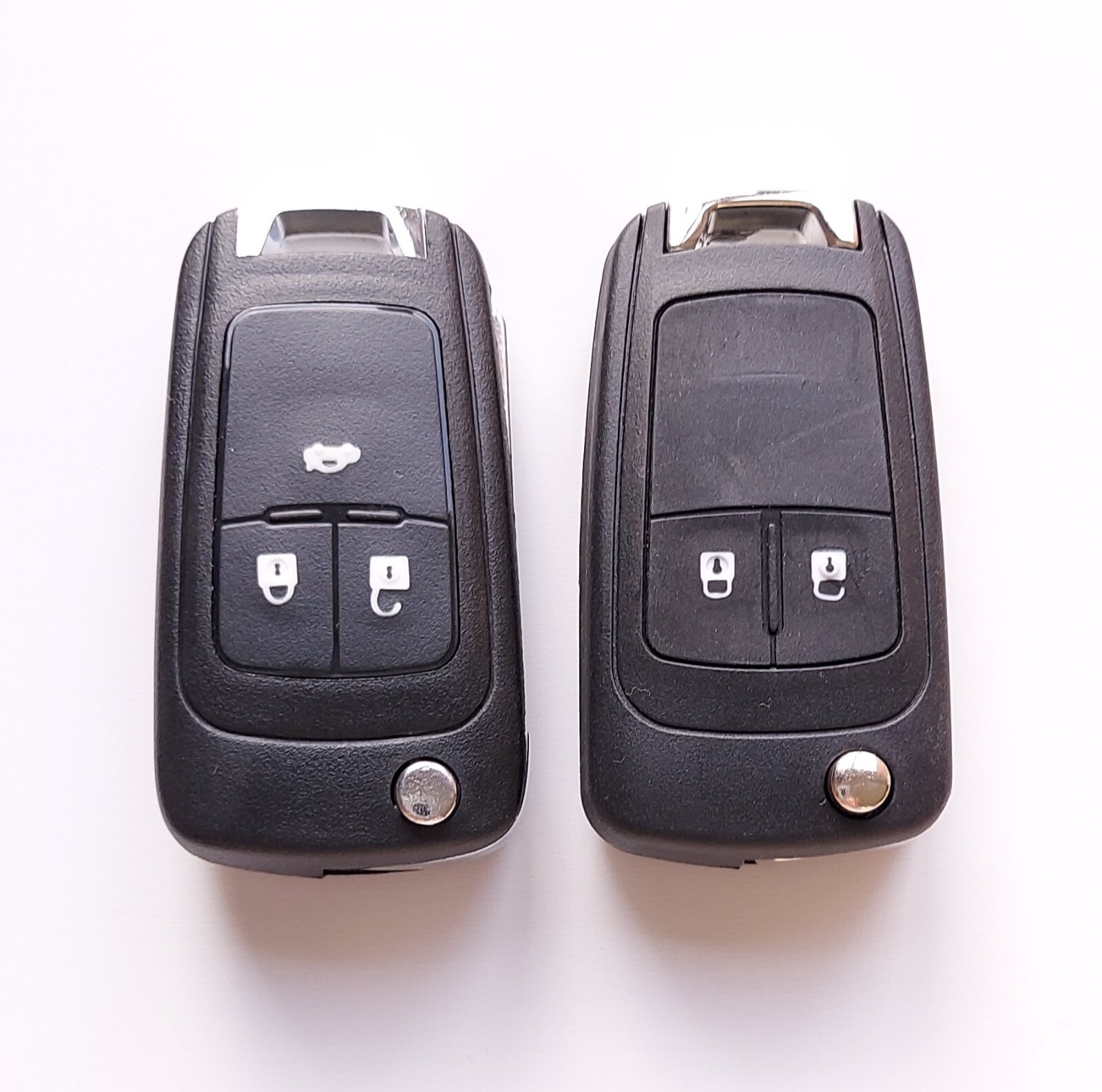 Custodia Telecomando Auto 2 Tasti A Coltello Per Opel Corsa C, Combo, Meriva, Tigra, Agila – Guscio Di Ricambio Con Pulsanti - 6