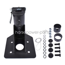 Fifth 5th Wheel To Gooseneck Adapter Hitch For Camperrvtrailer 12-17 Adj.