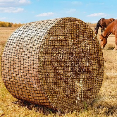 Heunetz für Rundballen Futtersparnetz Rundballennetz Kordel 4,5 cm MW 180x180 cm