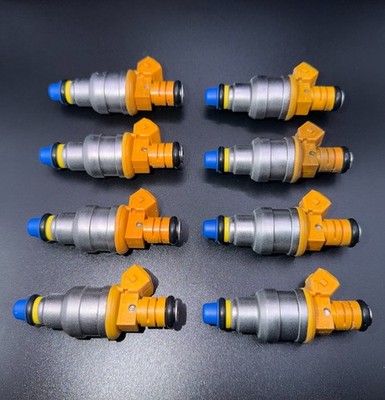 96-00 Chevy GMC C3500 Pickup 7.4L 4-Hole Bosch Set of 8 Fuel Injectors