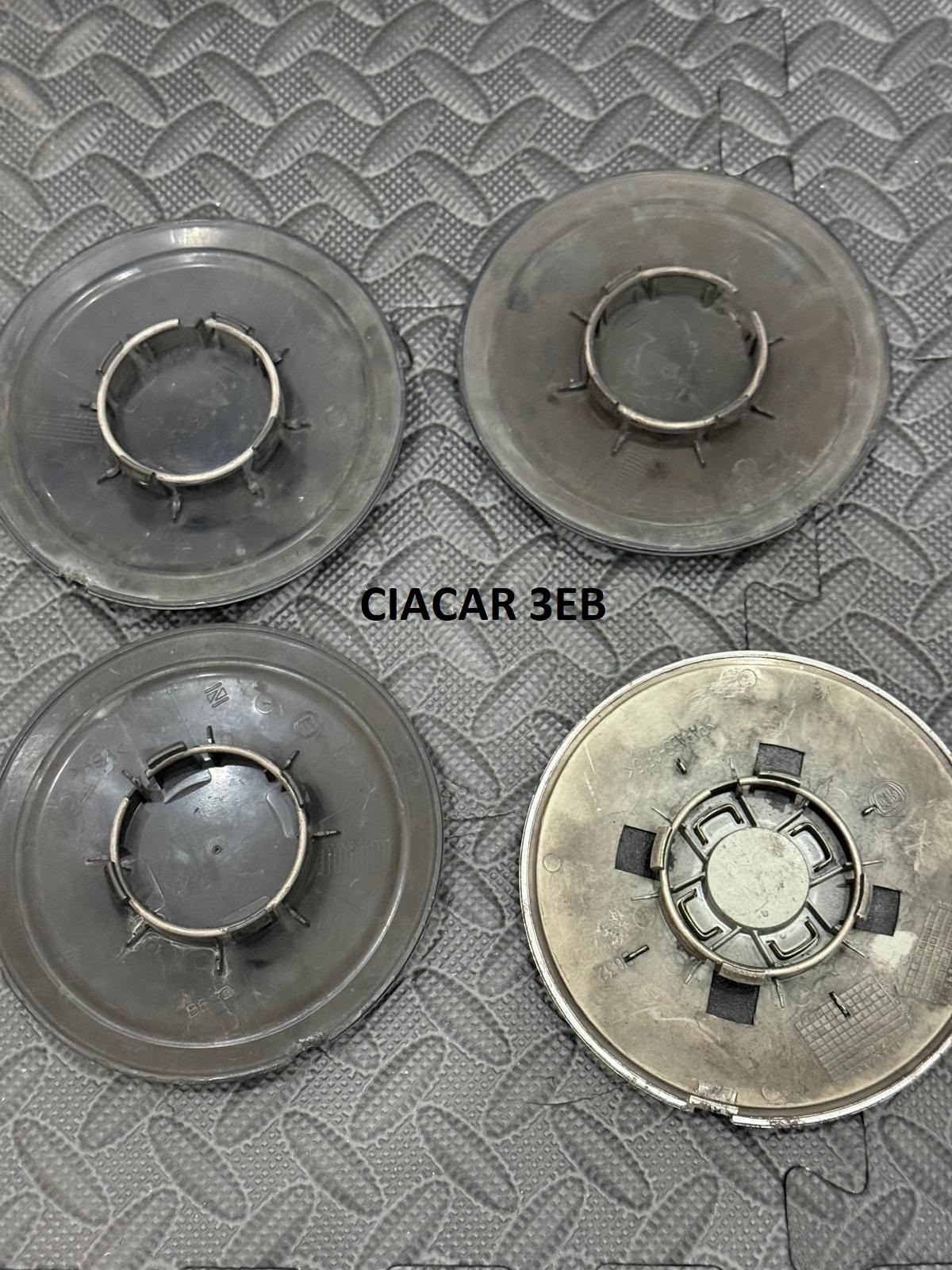 SET DI 4 Coppette Coprimozzi ORIGINALI per cerchi in lega Fiat 500 o altre 500 foto 2