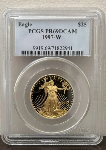 1997-W American Gold Eagle 1/2 oz — photo from the most recent tracked eBay sale