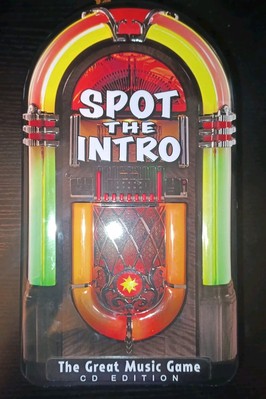 Spot The Intro Juke Box Edition des tollen Musikspiels - wirklich guter Zustand