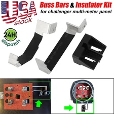 For Challenger Main Breaker Buss Bars & Insulator Kit Multi-meter Panel Aluminum