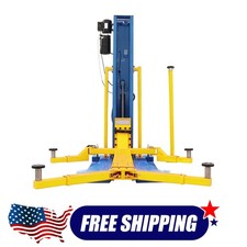 6600lbs Single Post Car Lift 220v Manual Unlock Auto Repair Garage Hoist