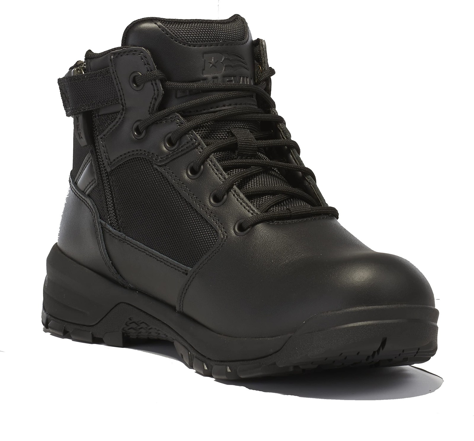 Belleville Men's BV915Z Tactical Military Boots with Zipper - Black for Police & Security