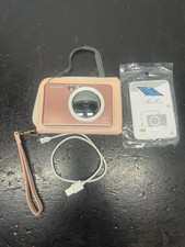 Canon Ivy CLIQ  Instant Camera with Charger And Case. UNTESTED AS IS