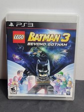 Sony Playstation 3 PS3 LEGO BATMAN 3 Beyond Gotham Game Complete Tested Works 