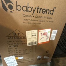 Baby Trend Walker WK37823 Pink White for 6-12 Months Walking Aid