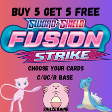 Pokémon Fusion Strike - /264 C/UC/R Base Set - Choose Your Cards!