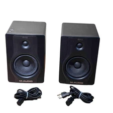 M-Audio BX5 Carbon Black 5" 2-Way 70W Class A/B Active Studio Monitors