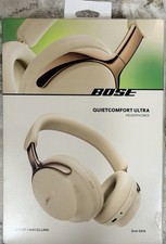 NEW Bose QuietComfort Ultra 2nd Gen Wireless Over-Ear Headphones Driftwood Sand