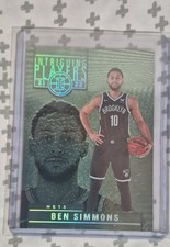 2021-22 Panini Illusions - Intriguing Players Ben Simmons #3 Emerald