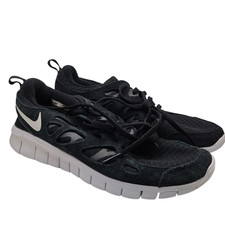 Nike Free Run 2 Black Running Shoes 4.5Y Big Kids  Imperfect w/stains /No Box