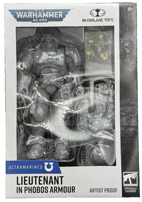 McFarlane Toys 2025 Ultramarines Lieutenant In Phobos Artist Proof Warhammer 40k