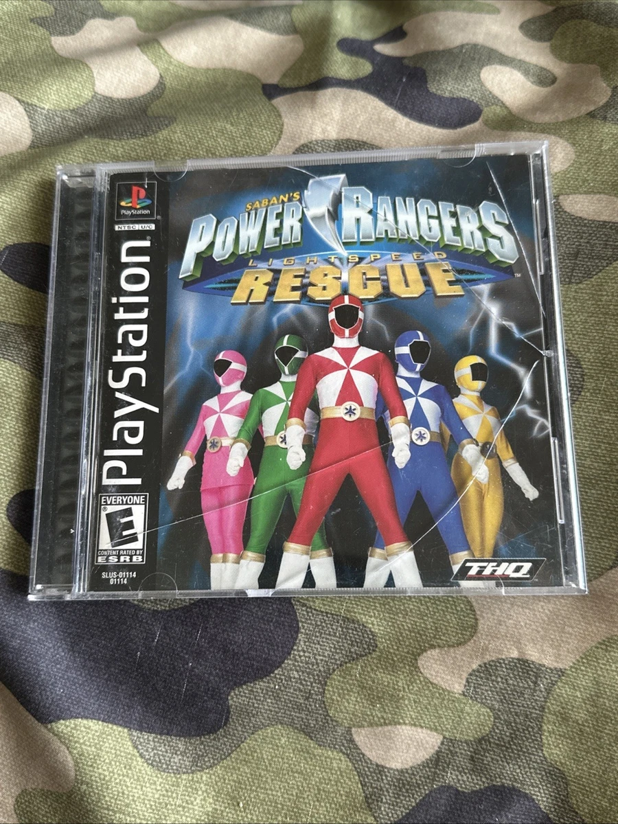 Power Rangers: La Force Du Temps - Jeu PS1 PlayStation Sony - Très Bon état, CD Testé