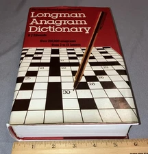 Anagram Dictionary Longman By R. J. Edwards Word Game Enthusiasts 1040 Pages