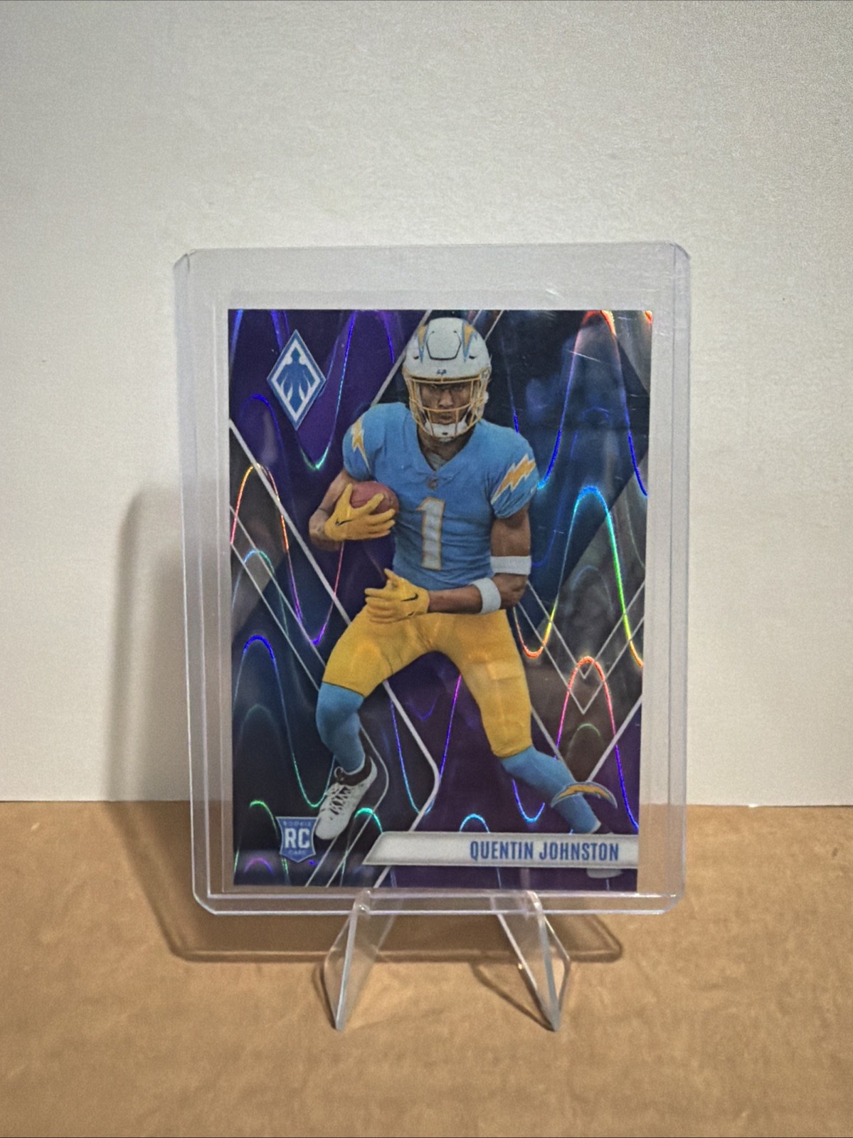 2023 Panini Phoenix - Rookies Quentin Johnston #107 Purple /125 (RC)