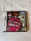 Monster High Ghoul Spirit Nintendo DS Game with Manual
