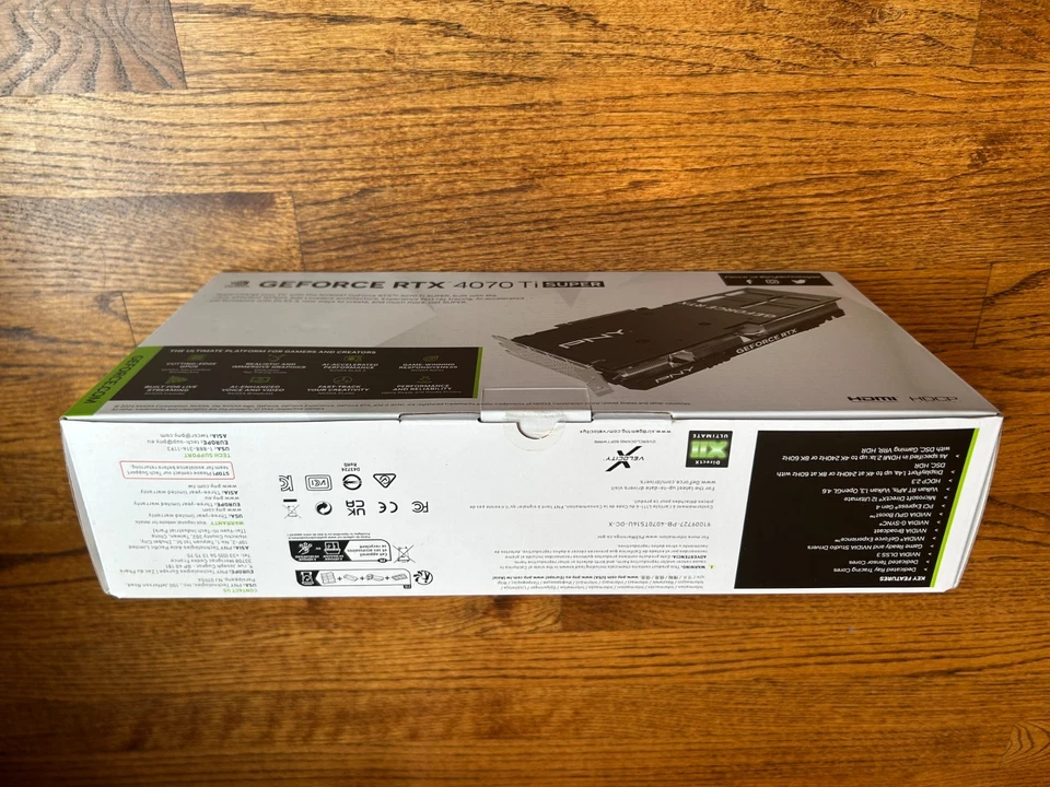 PNY GEFORCE RTX 4070 Ti SUPER 16GB OC Brand New Factory Sealed - Image 2 of 4